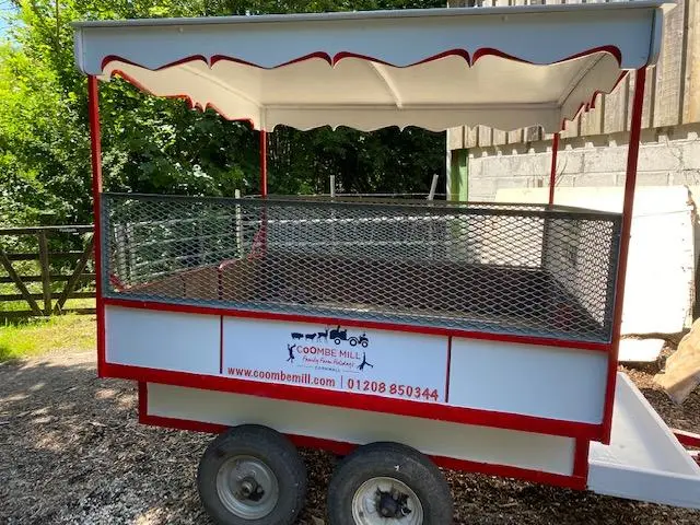 Repainted tractor trailer